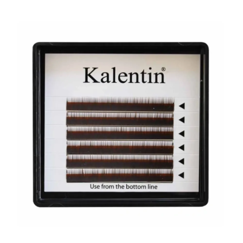 Kalentin Eyebrow Extensions - Curl I Dark Brown 7mm Kalentin Eyebrow Extensions - Curl I Dark Brown 7mm